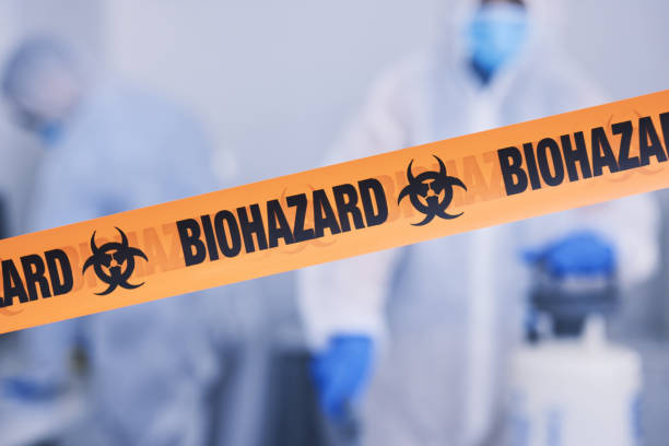 Professional Hoarding Cleanup technician working in Winslow, AR